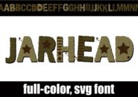 Jarhead Font - Featured Image