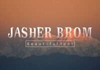 Jasher Brom Font - Featured Image