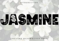 Jasmine Font - Featured Image