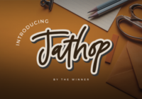 Jathop Font - Featured Image