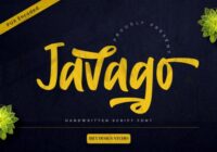 Javago Script Font - Featured Image