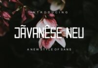 Javanese Neu Font - Featured Image