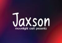 Jaxson Font - Featured Image