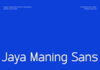 Jaya Maning Sans Font - Featured Image