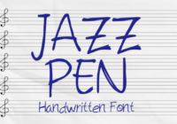 Jazz Pen Font - Featured Image