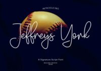 Jeffreys York Font - Featured Image