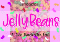 Jelly Beans Font - Featured Image