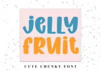 Jelly Fruit Font - Featured Image