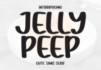 Jelly Peep Font - Featured Image