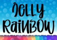 Jelly Rainbow Font - Featured Image