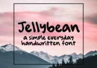 Jellybean Font - Featured Image