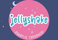 Jellyshake Font - Featured Image