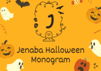 Jenaba Halloween Monogram Font - Featured Image
