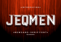 Jeqmen Font - Featured Image