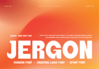 Jergon Font - Featured Image