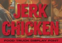 Jerk Chicken Font - Featured Image