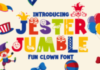 Jester Jumble Font - Featured Image
