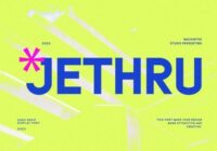 Jethru Font - Featured Image