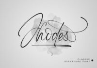 Jhodes Font - Featured Image