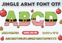 Jingle Army  Font - Featured Image