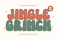 Jingle Grinch Font - Featured Image