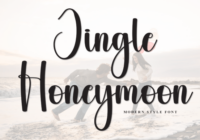 Jingle Honeymoon Font - Featured Image