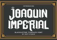 Joaquin Imperial Font - Featured Image