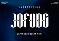 Jofudg Font - Featured Image