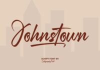 Johnstown Font - Featured Image
