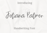 Joliana Palmer Font - Featured Image