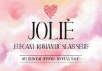 Joliè Font - Featured Image