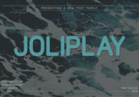 Joliplay Rounded Font - Featured Image