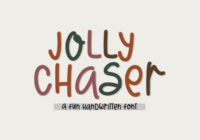 Jolly Chaser Font - Featured Image