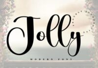 Jolly Font - Featured Image