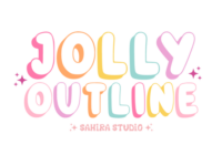 Jolly Outline Font - Featured Image