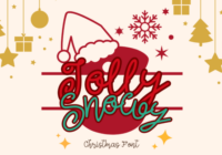 Jolly and Snowy Monogram Font - Featured Image