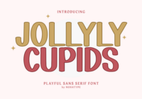 Jollyly Cupids Font - Featured Image