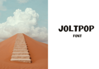 Joltpop Regular 0127 25 Font - Featured Image