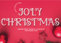 Joly Christmas Font - Featured Image