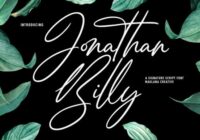 Jonathan Billy Font - Featured Image