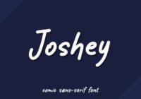 Joshey Font - Featured Image
