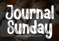 Journal Sunday Font - Featured Image