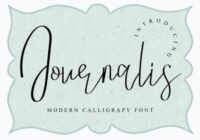 Journalis Font - Featured Image