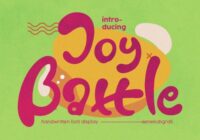 Joy Battle Font - Featured Image
