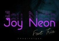 Joy Neon Font - Featured Image