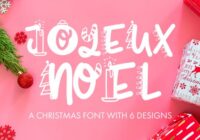 Joyeux Noel Font - Featured Image
