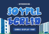 Joyful Berlin Font - Featured Image