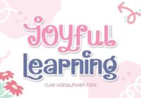 Joyful Learning Font - Featured Image