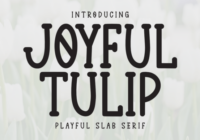Joyful Tulip Font - Featured Image