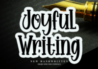 Joyful Writing Font - Featured Image